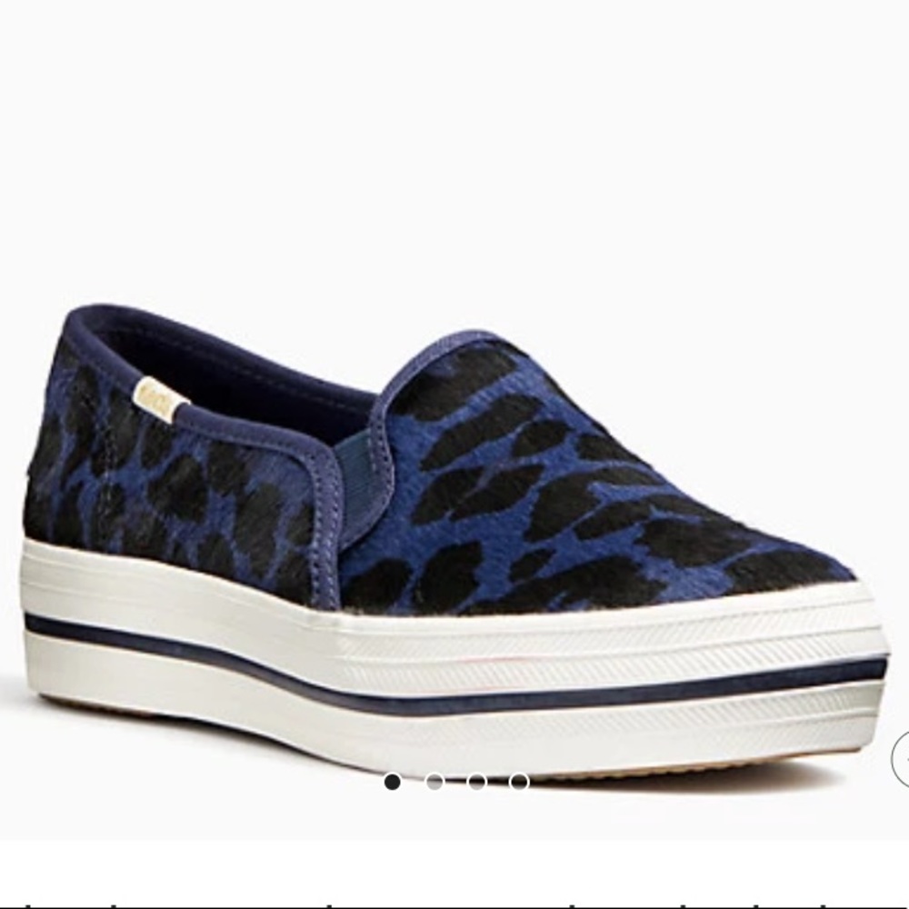 🌷Kate Spade KEDS New York Triple Decker Leopard Sneakers Size 7